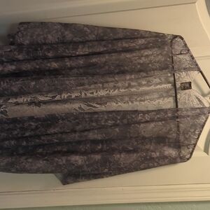 Zara Black Lace Swim Coverup